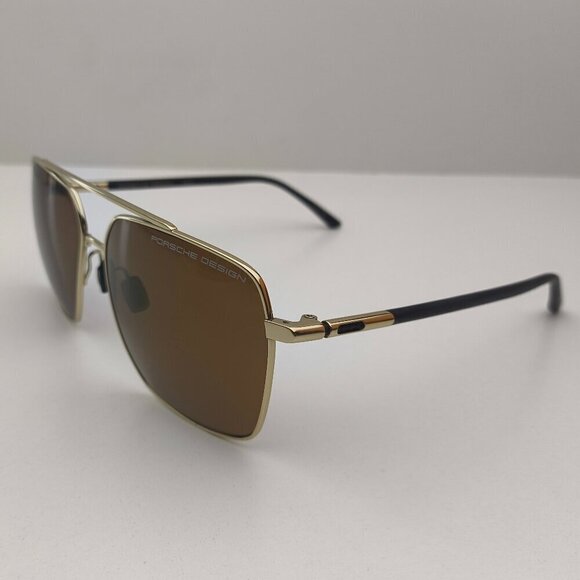 ?️Made in Italy! Porsche Design P8974 Titanium Sunglasses 61/15 145 /EUM134?️